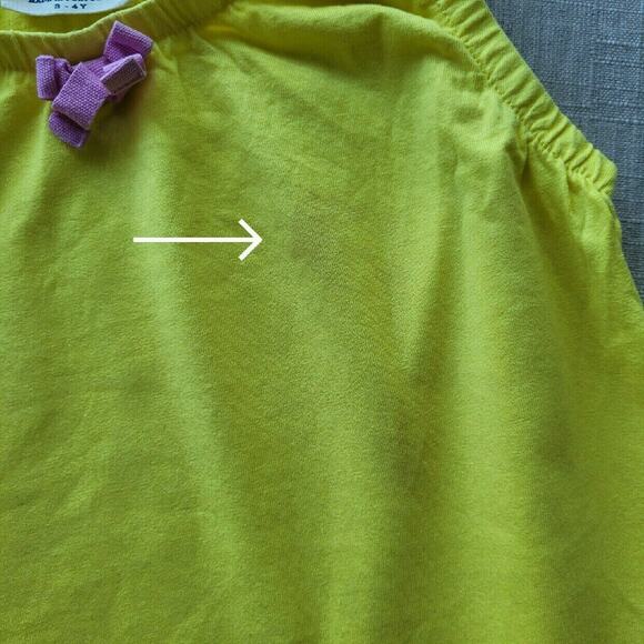Mini Boden Yellow Tank Top - Picture 4 of 5